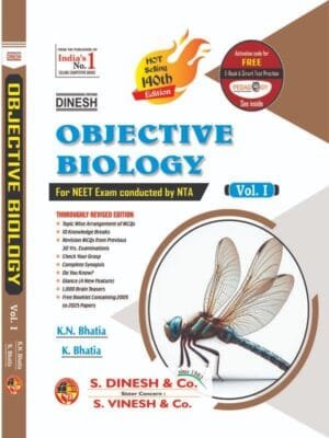 Objective Biology Vol-I, II, III, Free Booklet