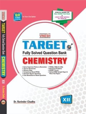 TARGET Fully Solved Question Bank Chemistry Class 12
