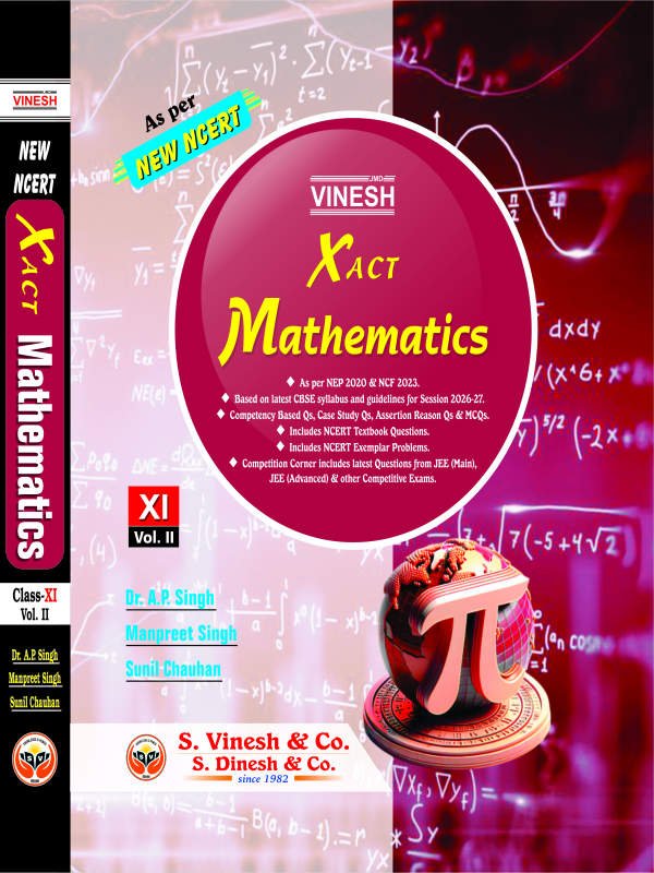 Xact Mathematics Vol. I, II (New NCERT) Class 11 - Image 3