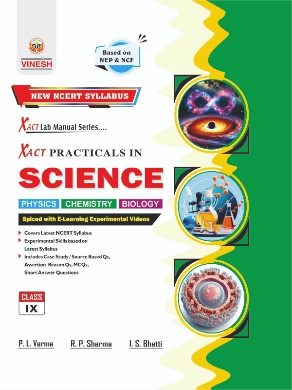 Xact Practical in Science (Only Book) Class 9