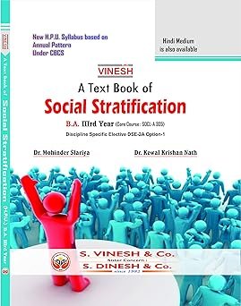 Social Stratification B.A. 3rd Year H.P.U. (English Medium)