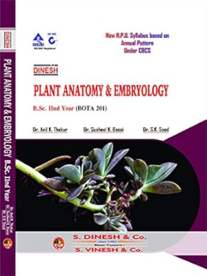 Plant Anatomy & Embryology for B.Sc.- IInd Year H.P.U.