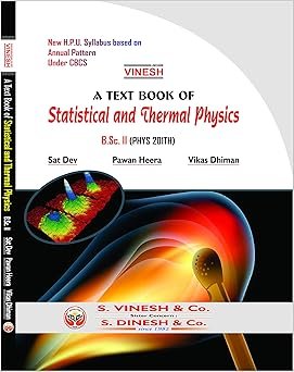 Statistical & Thermal Physics B.Sc II Year