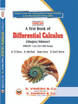 Differential Calculus B.A, B.Sc, BCA Semester I (JU, CLU & GCW)