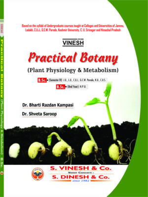 Practical Botany Plant Physiology & Metabolism B.Sc. Sem. 4 J.U.,CLU , GCW B.Sc. IInd Year H.P.U.
