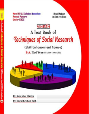 Techniques of Social Research ( Skill Enhancement Course) B.A. 2nd Year H.P.U. (English Medium)