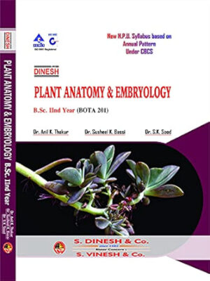Plant Anatomy & Embryology for B.Sc.- IInd Year H.P.U.