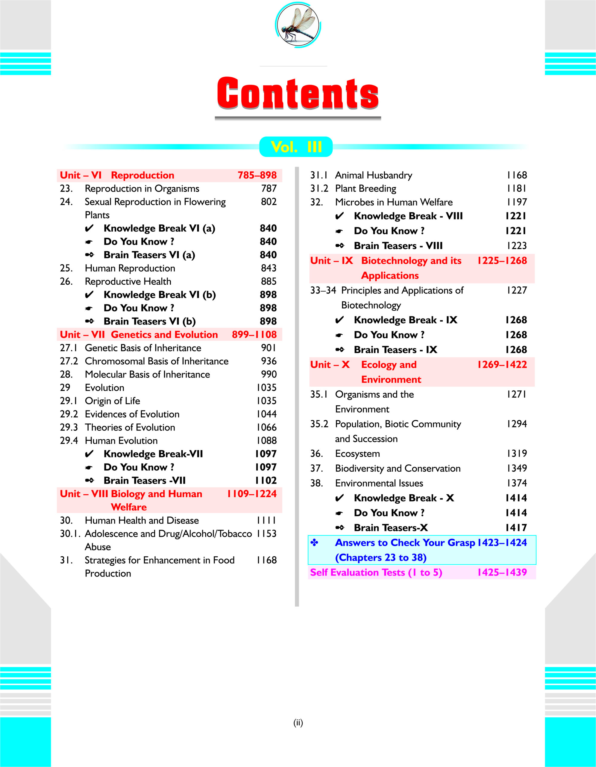 Objective Biology Vol-I, II, III, Free Booklet - Image 8