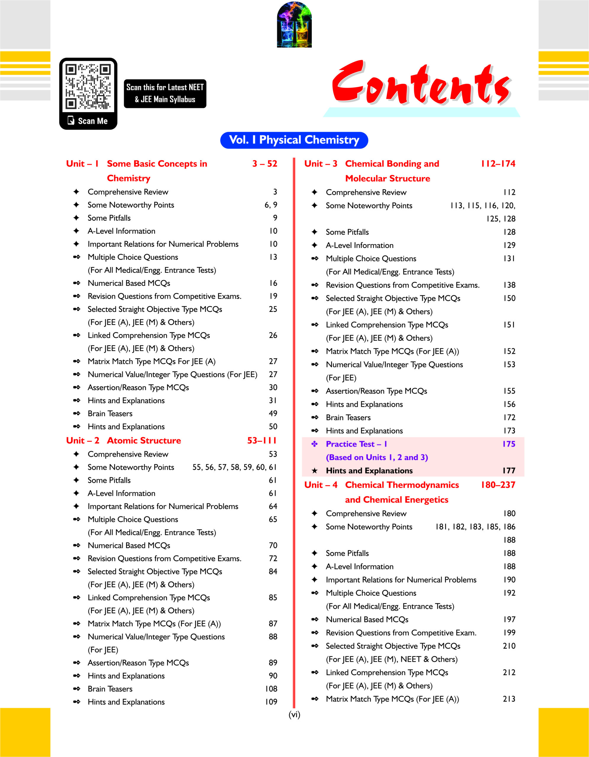 Objective Chemistry Vol. I, II, III, Free Booklet - Image 6