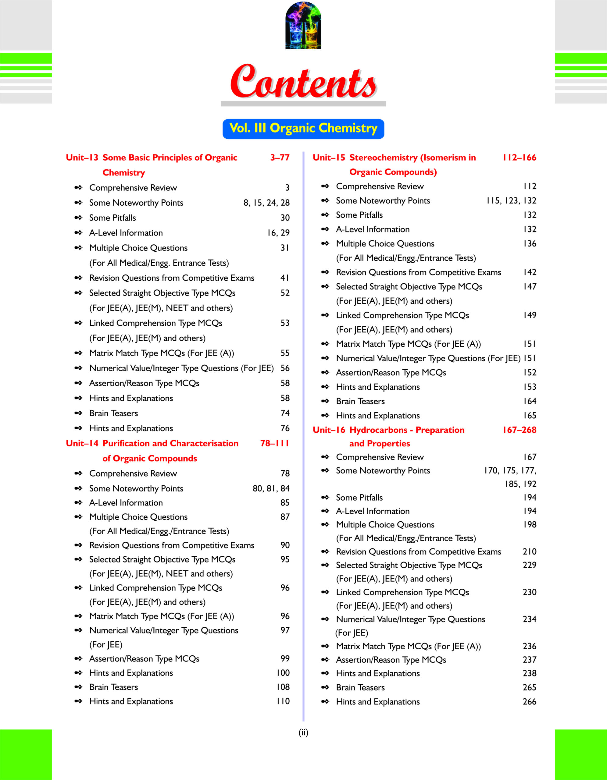 Objective Chemistry Vol. I, II, III, Free Booklet - Image 11