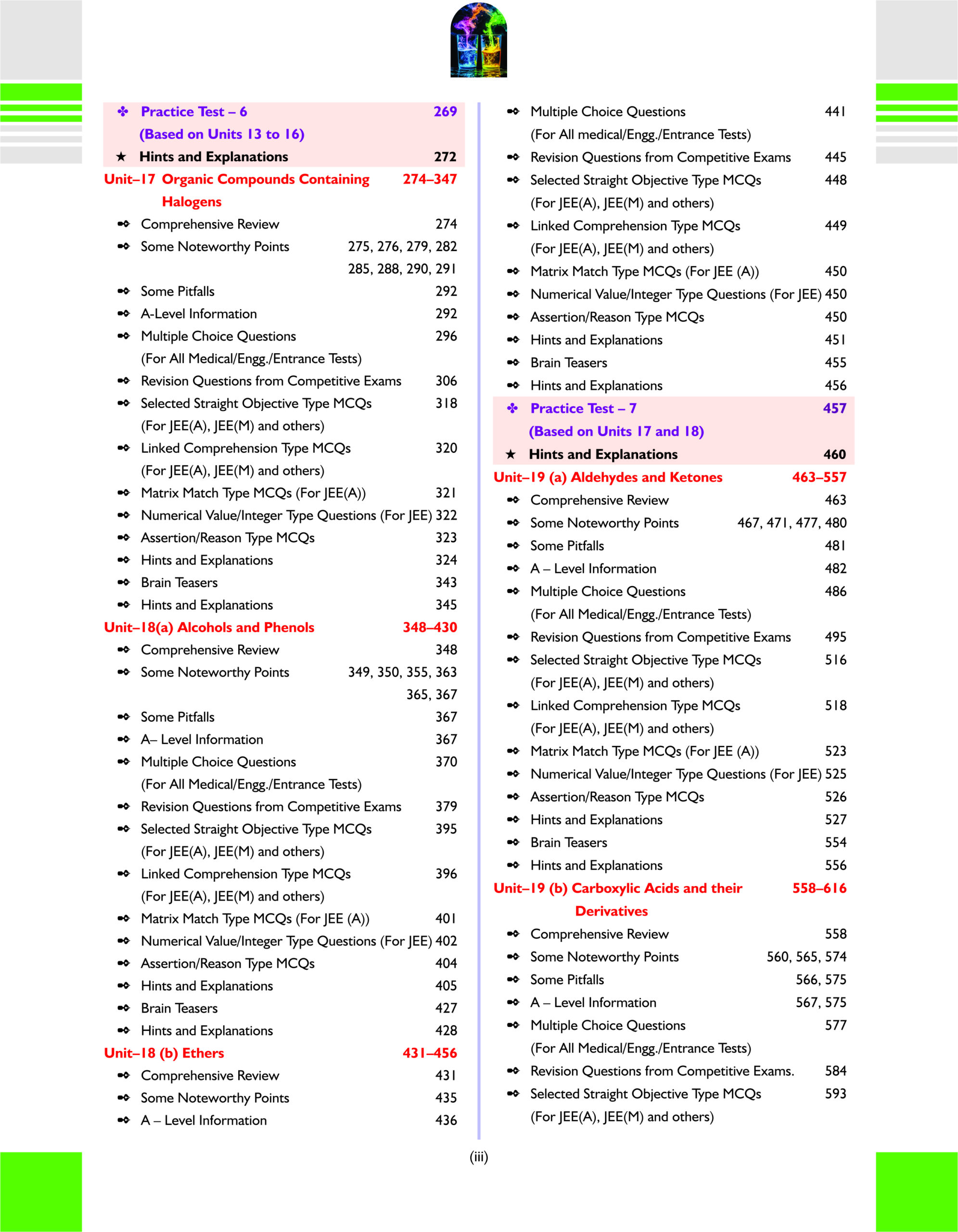 Objective Chemistry Vol. I, II, III, Free Booklet - Image 12