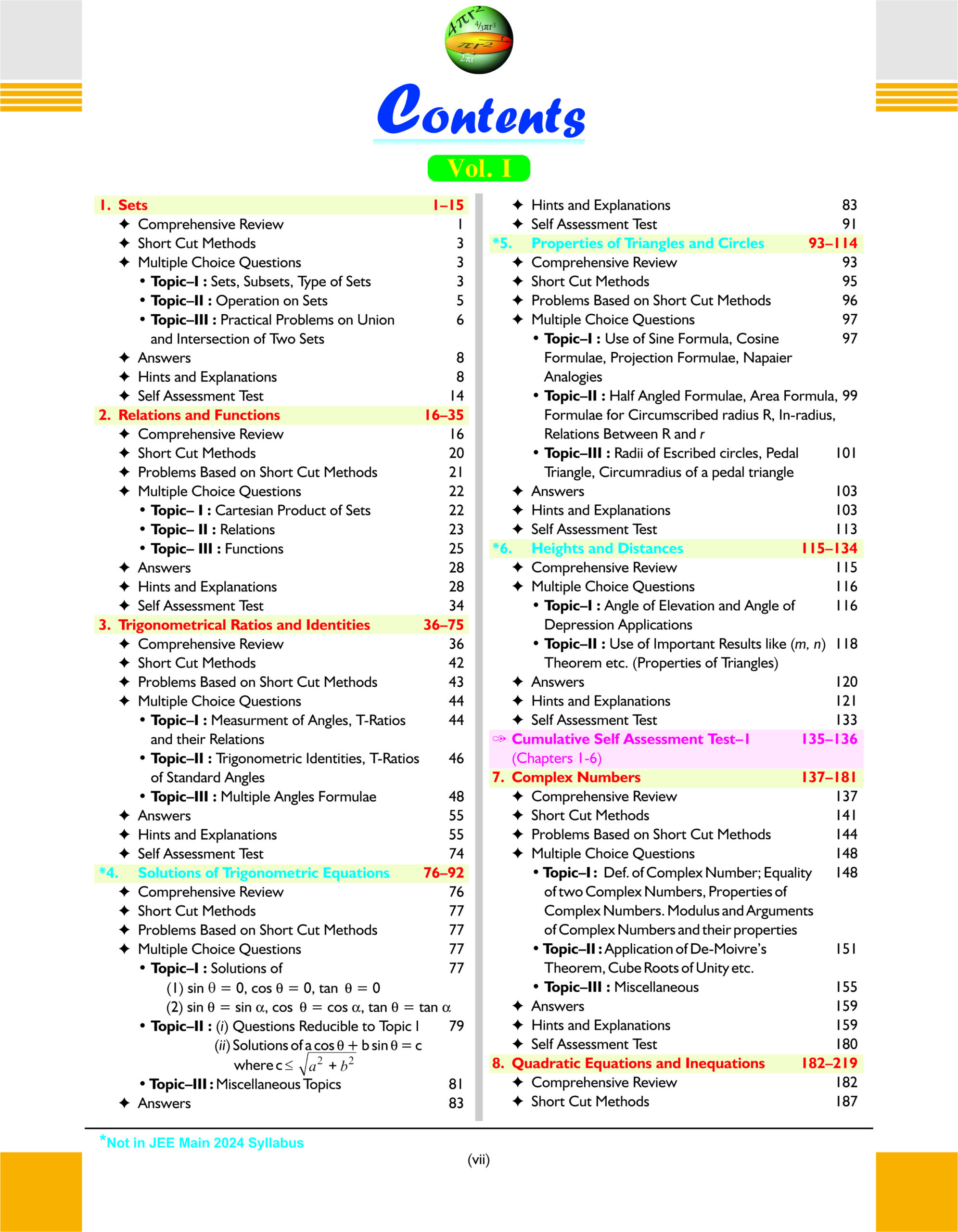 Objective Mathematics Vol. I - Image 3