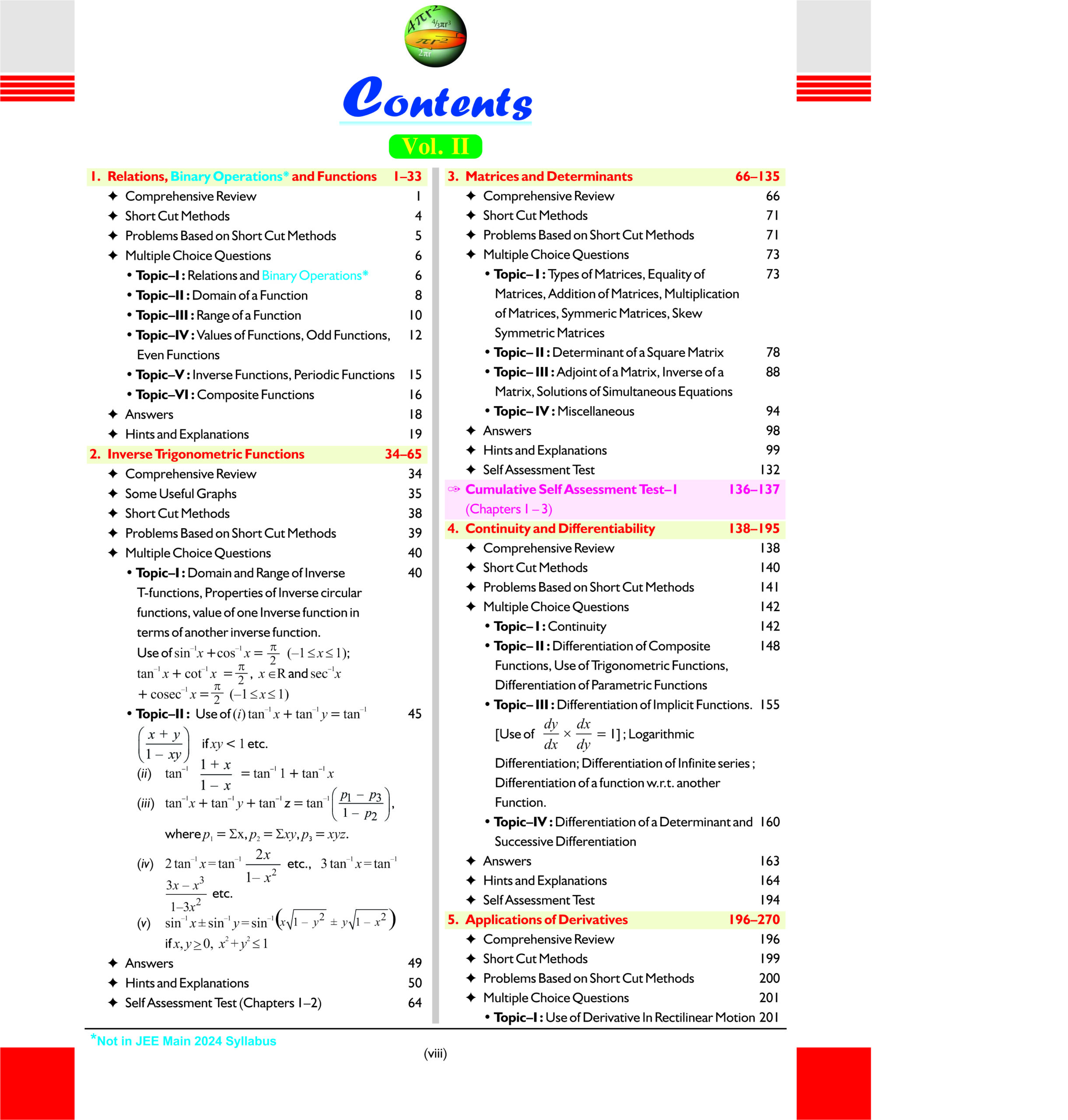 Objective Mathematics Vol. II - Image 3
