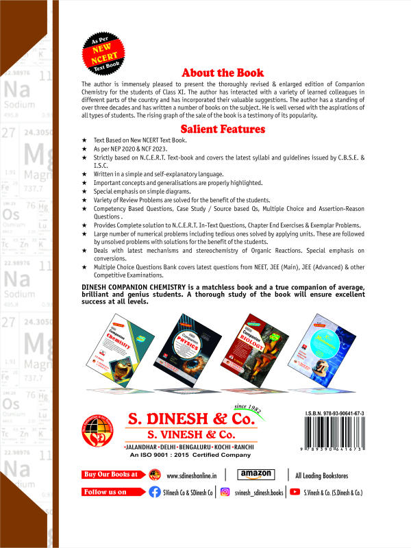 Companion Chemistry Vol I, II (New NCERT) Class 11 - Image 4