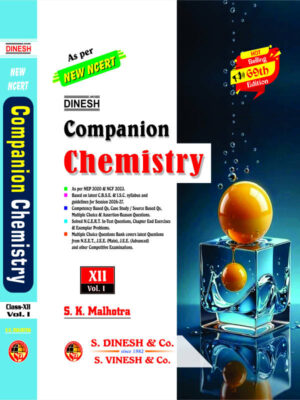 Companion Chemistry Vol I, II (New NCERT) Class 12