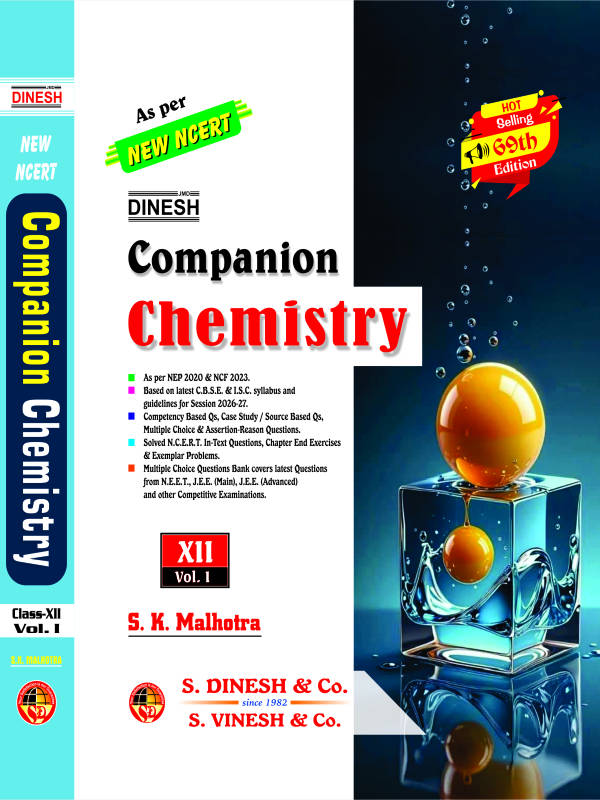 Companion Chemistry Vol I, II (New NCERT) Class 12