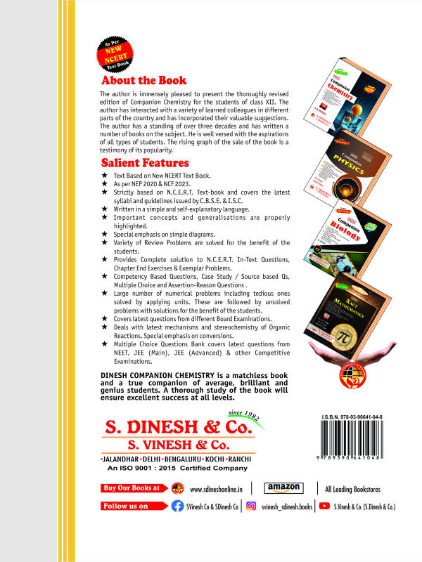 Companion Chemistry Vol I, II (New NCERT) Class 12 - Image 4