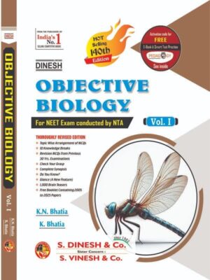 Objective Biology Vol-I, II, III, Free Booklet