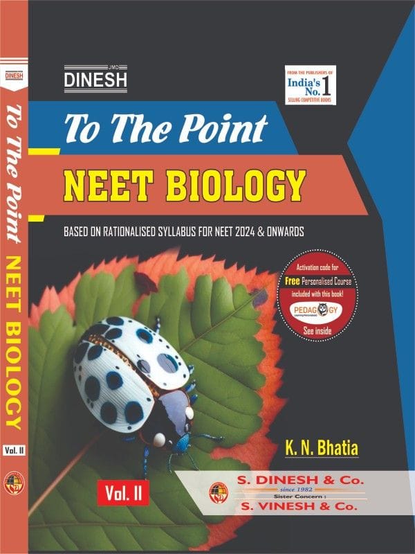 To The Point NEET Biology Vol. I & II - Image 3