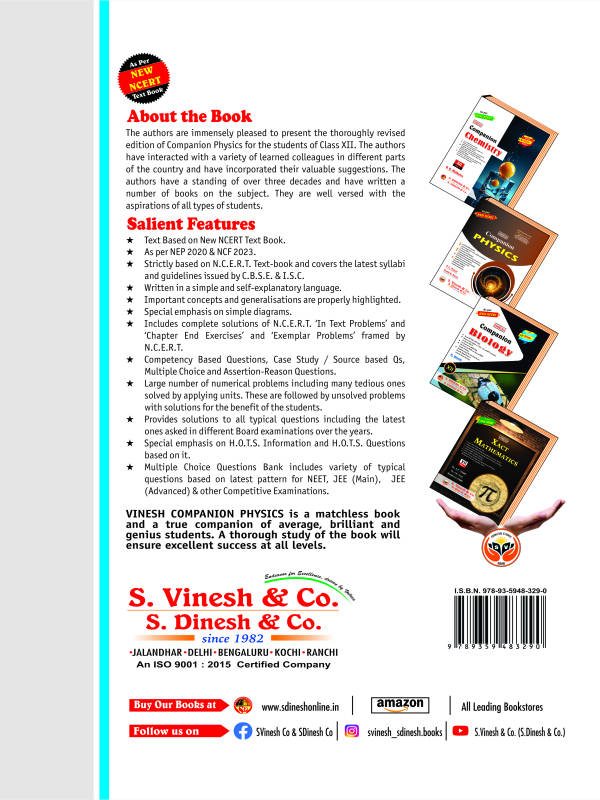 Companion Physics Vol I, II (New NCERT) Class 12 - Image 4