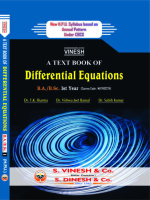 Differential Equations B.A. B.Sc. Ist Year HPU
