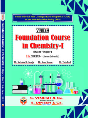 Foundation Course in Chemistry -I (Major / Minor) B.Sc. Sem. 1 Jammu University