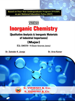 Inorganic Chemistry (Qualitative Analysis and Inorganic Materials of Industrial Importance) (Major) -B.Sc. Semester 6 Cluster University of Jammu