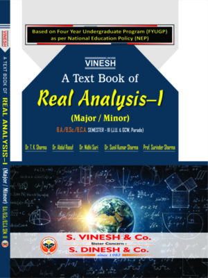 Real Analysis-I B.A./ B.S.c / B.C.A. Semester 3 (Major/Minor) J.U. & G.C.W