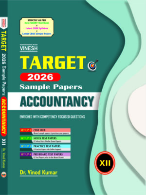 TARGET Sample Papers Accountancy Class 12 