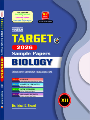 TARGET Sample Papers Biology Class 12 
