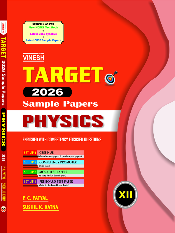 TARGET Sample Papers Physics Class 12