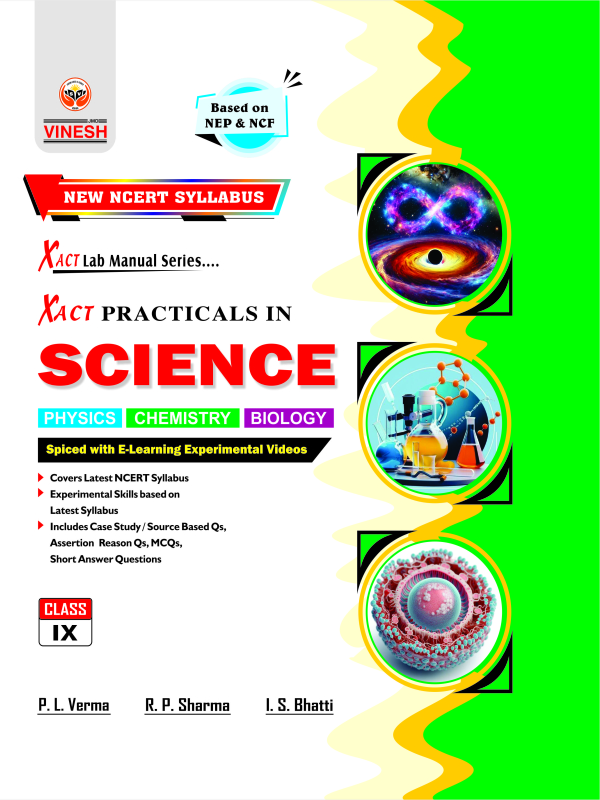 Xact Practical in Science (Only Book) Class 9