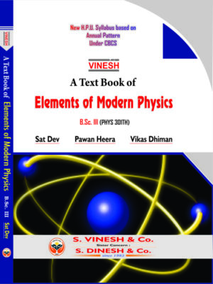 Elements of Modern Physics B.Sc. 3rd  H.P.U.