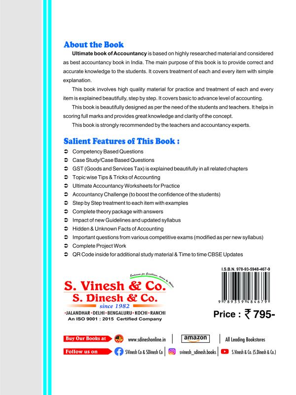 Ultimate Book of Accountancy Class 11 - Image 2