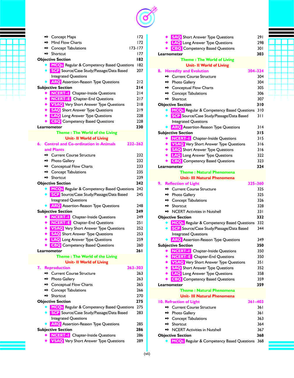 TARGET Fully Solved Question Bank Science (3 in 1 : Physics, Chemistry and Biology) Class 10 - Image 4