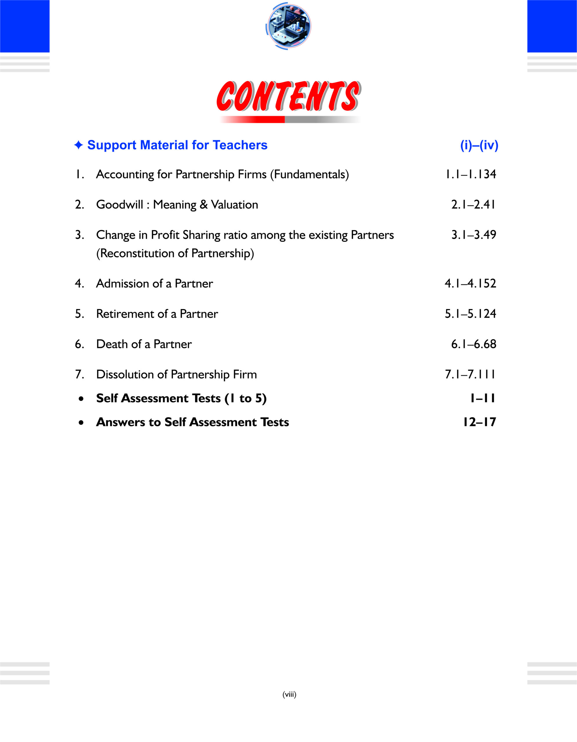Ultimate Book of Accountancy (Accounting for Partnership Firms) Vol. I Class 12 - Image 3