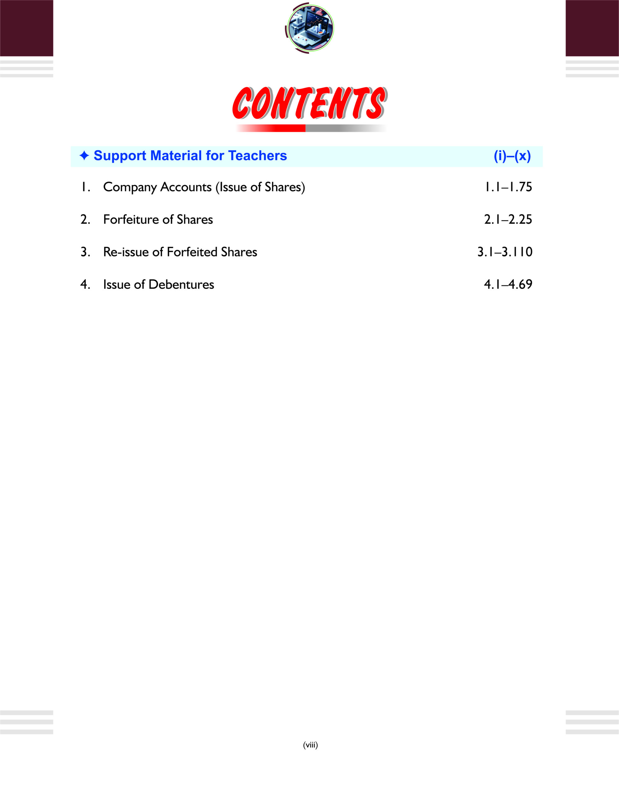 Ultimate Book of Accountancy (Accounting for Companies) Vol. II Class 12 - Image 3