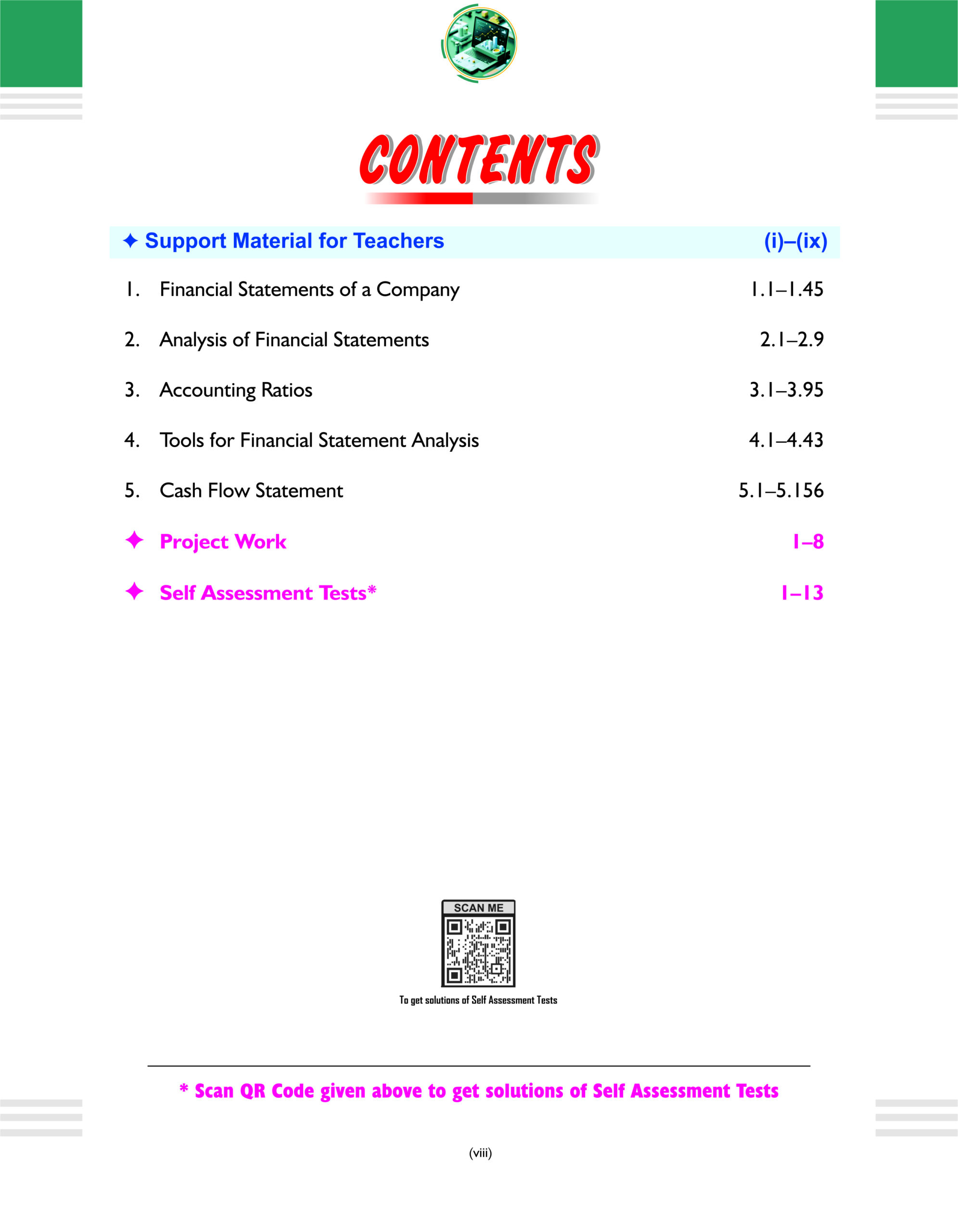 Ultimate Book of Accountancy (Analysis of Financial Statements) Vol. III Class 12 - Image 3