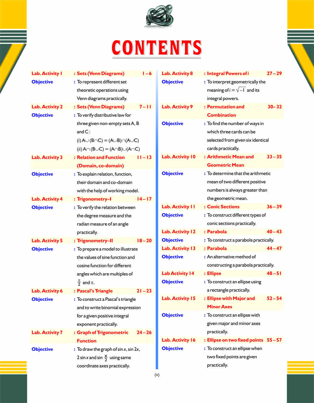 Xact Lab Manual in Mathematics Class 11 - Image 3